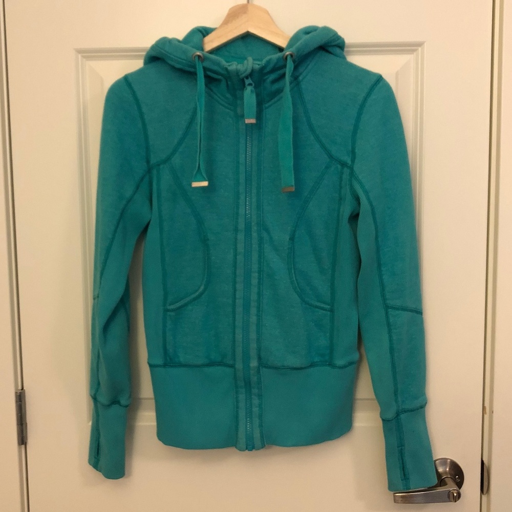 Zella, Like New Turquoise Hoodie - Picture 1 of 7